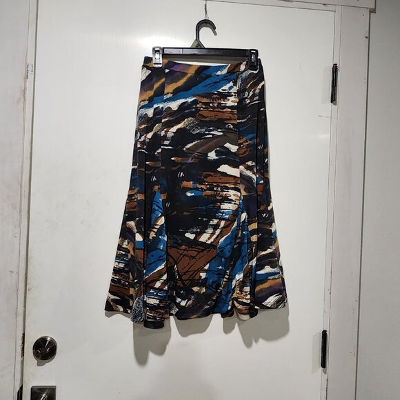 Current Women Skirt, small, blue and brown color - Picture 2 of 3
